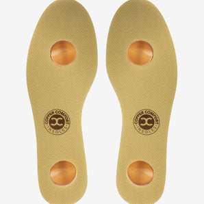 Comfort Insoles with Memory Foam & Copper Woven Fabric