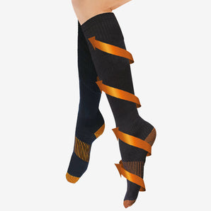 Copper Compression Socks – Graduated Compression Support Socks (Regular Fit)