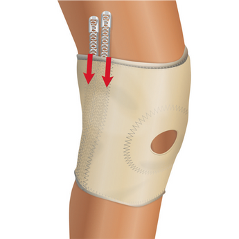 Activ 3 Knee Support – Adjustable Knee Brace with Stabilisers