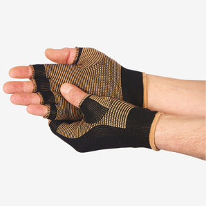 Compression Gloves – Fingerless Support Gloves with Thermal Comfort