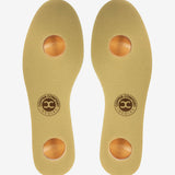 Comfort Insoles with Memory Foam & Copper Woven Fabric