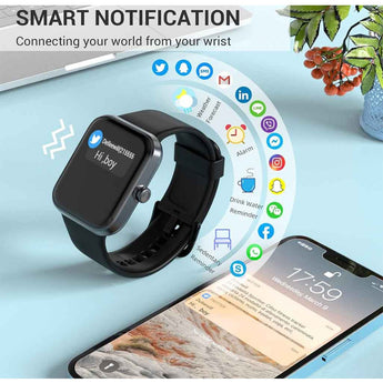 Fit Tech Smart Watch – Fitness Tracker & Bluetooth Smartwatch
