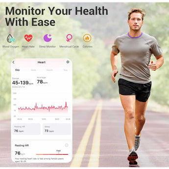 Fit Tech Smart Watch – Fitness Tracker & Bluetooth Smartwatch