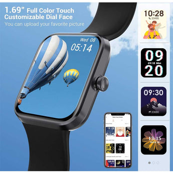 Fit Tech Smart Watch – Fitness Tracker & Bluetooth Smartwatch